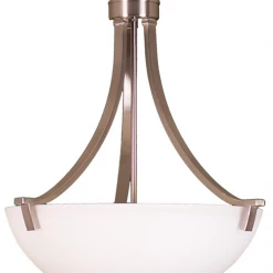 HOME Enhancements Lighting Diana Nickel Pendant