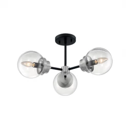 Satco/Nuvo Ophelia Semi Flush Mount Lighting