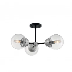 Satco/Nuvo Ophelia Semi Flush Mount Lighting