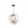 Satco/Nuvo Lighting Penny 3 Light Brass Pendant