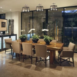 Satco/Nuvo Cassie Copper Brass & Black Semi Flush Mount Lighting