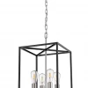 HOME Enhancements Jax Black & Nickel Pendant Lighting