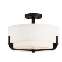 Satco/Nuvo Lighting Tabitha Semi Flush Mount