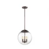 Satco/Nuvo Bubble Seedy Glass Copper Pendant Lighting