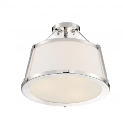 Satco/Nuvo Sebastian Semi Flush Mount Lighting