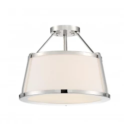 Satco/Nuvo Sebastian Semi Flush Mount Lighting