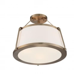 Satco/Nuvo Sebastian Semi Flush Mount Lighting