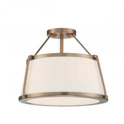 Satco/Nuvo Sebastian Semi Flush Mount Lighting