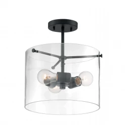 Satco/Nuvo Lighting Sommer Semi Flush Mount