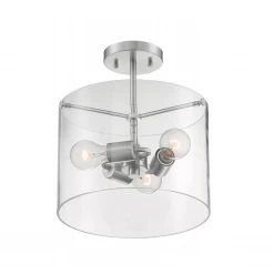 Satco/Nuvo Lighting Sommer Semi Flush Mount