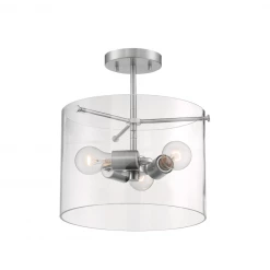 Satco/Nuvo Lighting Sommer Semi Flush Mount