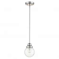 Acclaim Lighting Jane Polished Nickel Mini Pendant