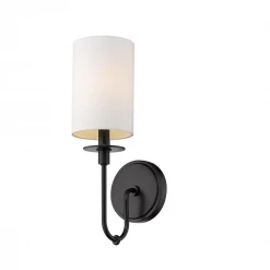 Z-Lite Ellie Matte Black Sconce Lighting