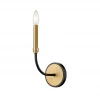 Z-Lite Lennox Black & Brass Wall Sconce 2 Z-Lite Lennox Black & Brass Wall Sconce
