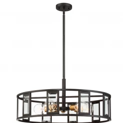 Satco/Nuvo Quinn 5 Light Chandelier Lighting