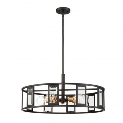 Satco/Nuvo Quinn 5 Light Chandelier Lighting
