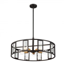 Satco/Nuvo Quinn 5 Light Chandelier Lighting