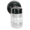 Satco/Nuvo Black Outdoor Porch Light