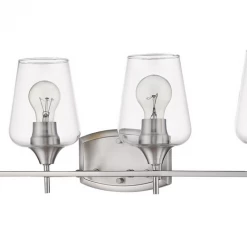 Z-Lite Julia Brushed Nickel Vanity Light Lighting