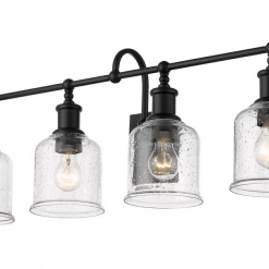 Z-Lite Elsie Matte Black Vanity Light