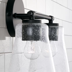 Capital Lighting Jackie Black Vanity Light 17 Capital Lighting Jackie Black Vanity Light