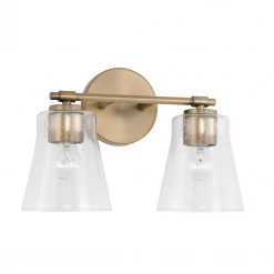 Capital Lighting Jackie Brass Vanity Light