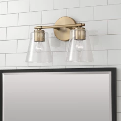 Capital Lighting Jackie Brass Vanity Light
