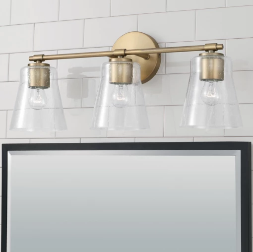 Capital Lighting Jackie Brass Vanity Light