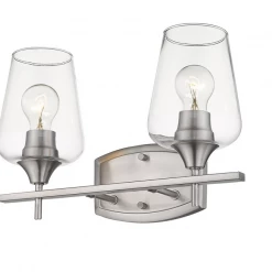 Z-Lite Julia Brushed Nickel Vanity Light Lighting