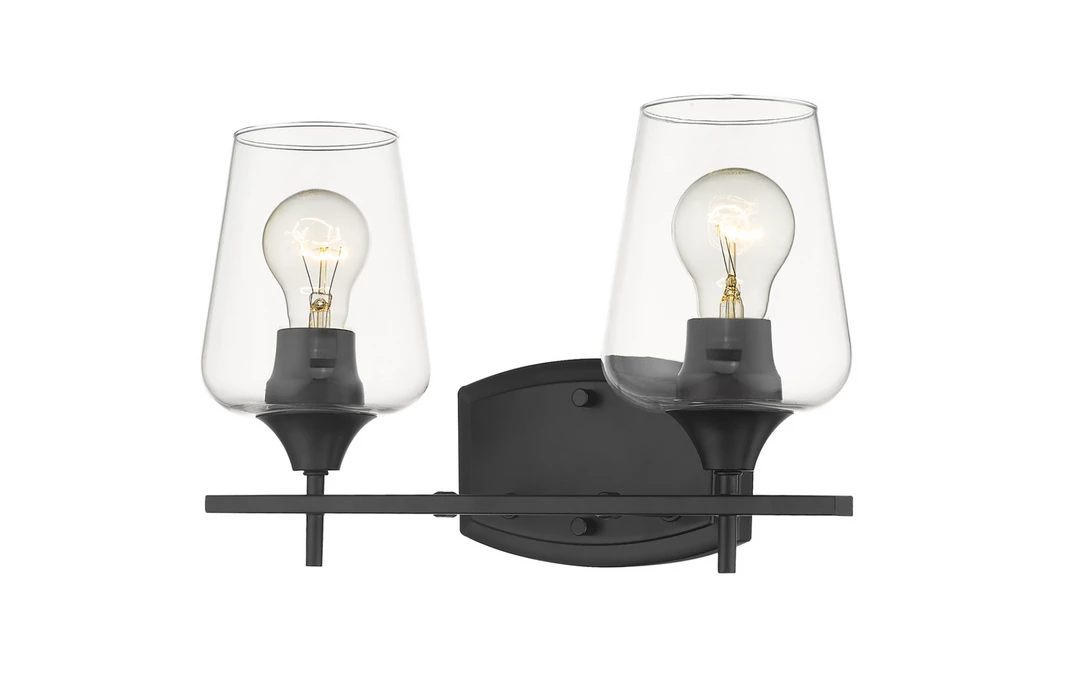 Z-Lite Lighting Julia Matte Black Vanity Light 5 Z-Lite Lighting Julia Matte Black Vanity Light