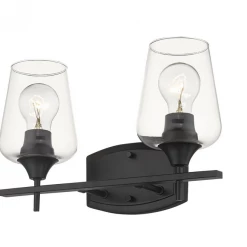 Z-Lite Lighting Julia Matte Black Vanity Light 16 Z-Lite Lighting Julia Matte Black Vanity Light