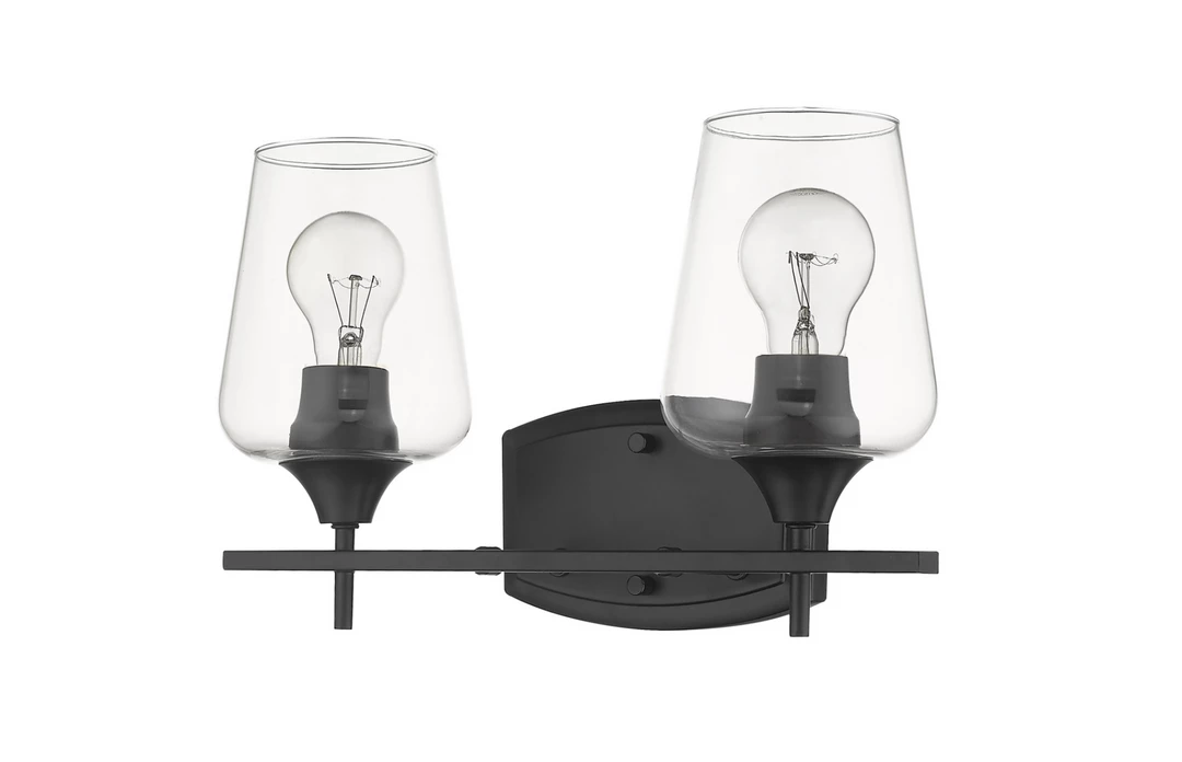 Z-Lite Lighting Julia Matte Black Vanity Light 7 Z-Lite Lighting Julia Matte Black Vanity Light