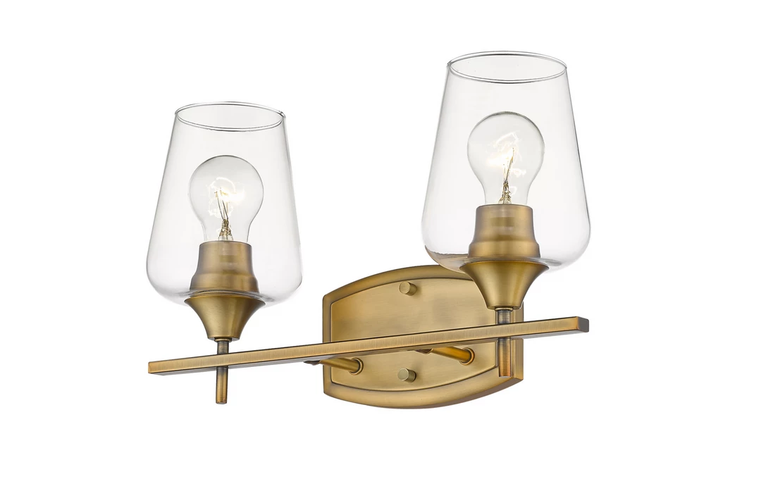 Z-Lite Lighting Julia Matte Brass Vanity Light 6 Z-Lite Lighting Julia Matte Brass Vanity Light