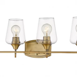 Z-Lite Lighting Julia Matte Brass Vanity Light 20 Z-Lite Lighting Julia Matte Brass Vanity Light