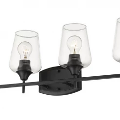 Z-Lite Lighting Julia Matte Black Vanity Light 18 Z-Lite Lighting Julia Matte Black Vanity Light