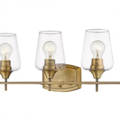 Z-Lite Lighting Julia Matte Brass Vanity Light 22 Z-Lite Lighting Julia Matte Brass Vanity Light