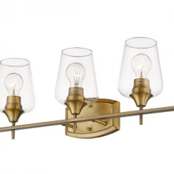 Z-Lite Lighting Julia Matte Brass Vanity Light 21 Z-Lite Lighting Julia Matte Brass Vanity Light