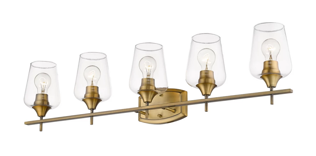 Z-Lite Lighting Julia Matte Brass Vanity Light 11 Z-Lite Lighting Julia Matte Brass Vanity Light