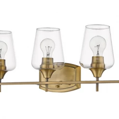 Z-Lite Lighting Julia Matte Brass Vanity Light 23 Z-Lite Lighting Julia Matte Brass Vanity Light
