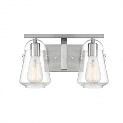 Satco/Nuvo Skye Nickel Vanity Light Lighting