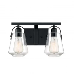 Satco/Nuvo Lighting Skye Matte Black Vanity Light 11 Satco/Nuvo Lighting Skye Matte Black Vanity Light