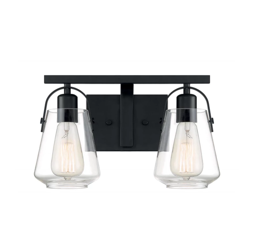 Satco/Nuvo Lighting Skye Matte Black Vanity Light 6 Satco/Nuvo Lighting Skye Matte Black Vanity Light