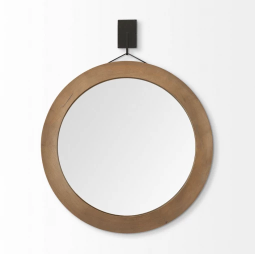 Mercana Abe Round Wall Mirror Decor