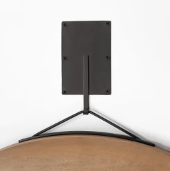 Mercana Abe Round Wall Mirror Decor