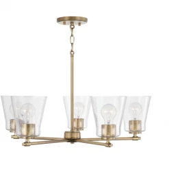 Capital Lighting Jackie 5 Light Chandelier