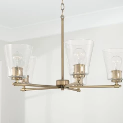 Capital Lighting Jackie 5 Light Chandelier