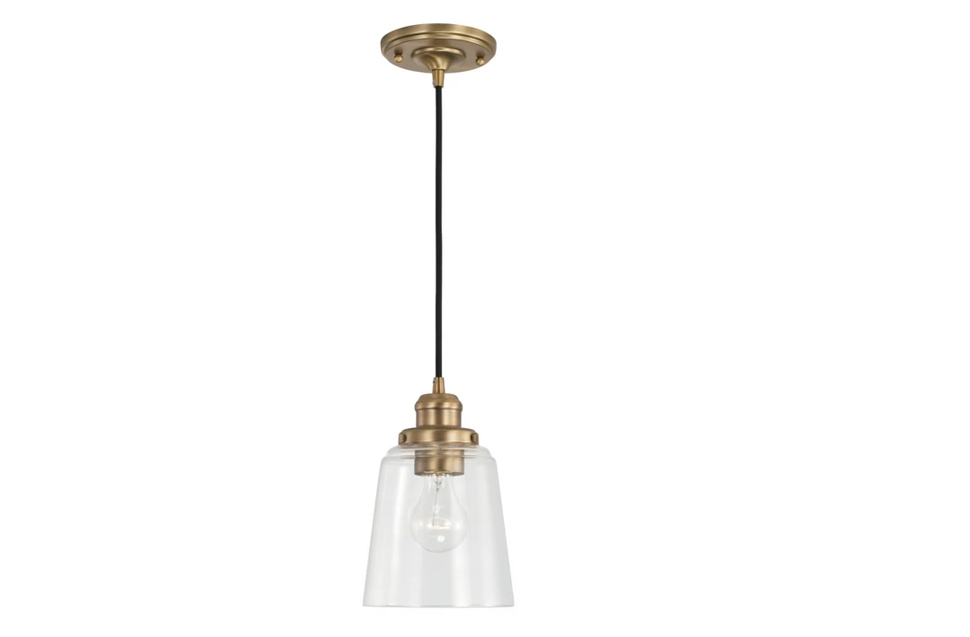 Capital Lighting Florence Brass Mini Pendant 3 Capital Lighting Florence Brass Mini Pendant