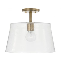 Capital Lighting Jackie Brass Semi-Flush Mount / Pendant