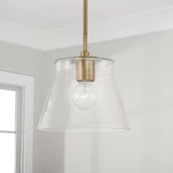 Capital Lighting Jackie Brass Semi-Flush Mount / Pendant