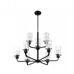 Satco/Nuvo Sommer 9 Light Chandelier